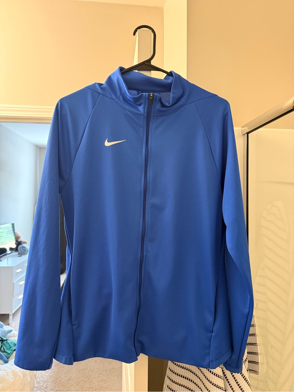 Nike Blue Full-Zip Athletic Jacket